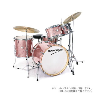 Canopus �J�m�E�v�X YAIBA II SB GROOVE KIT Rose Sparkle �nII �X�l�A���� �h�����Z�b�g �V�F���Z�b�g�yYAIBA II�z �h���� �A�R�[�X�e�B�b�N�h����