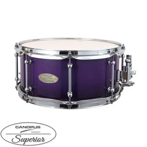 Canopus �J�m�E�v�X SM-1465 SP-PF Purple Fade LQ Session Superior Snare Drum�ySM-1465 SP-PF�z �X�l�A �h����
