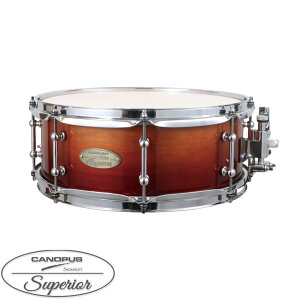 Canopus �J�m�E�v�X SM-1455 SP-RBF Russet Brown Fade LQ Session Superior Snare Drum�ySM-1455 SP-RBF�z �X�l�A �h����