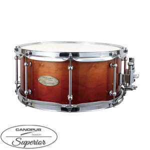 Canopus �J�m�E�v�X SM-1465 SP-RBF Russet Brown Fade LQ Session Superior Snare Drum�ySM-1465 SP-RBF�z �X�l�A �h����