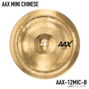 SABIAN �Z�C�r�A�� AAX MINI CHINESE AAX-12MIC-B�yAAX-12MIC-B�z�y ��� �z �V���o�� �~�j�`���C�i �`���C�i �G�t�F�N�g