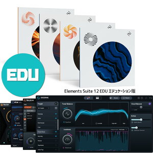iZotope Elements Suite 12 EDU �G�f���P�[�V������ ���y�A �c�[�� DAW