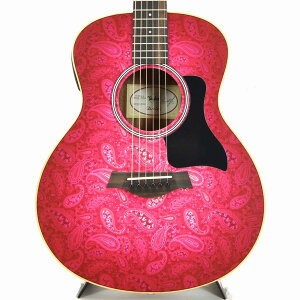 Taylor �e�C���[ GS Mini-e Special Edition Fuchsia Pink Paisley ���� �G���A�R �A�R�[�X�e�B�b�N�M�^�[ �~�j