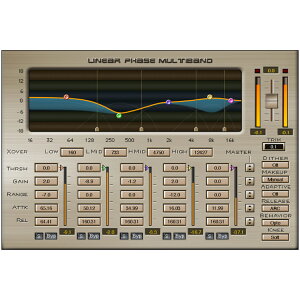 WAVES �E�F�C�u�X Linear Phase Multiband Compressor �v���O�C���G�t�F�N�g DAW DTM�yLMBTDM�z