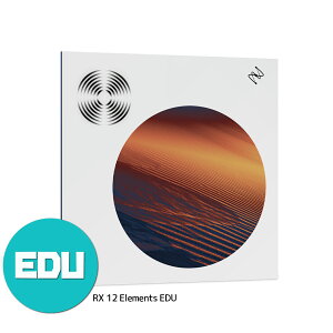 iZotope RX 12 Elements EDU �G�f���P�[�V������ ���y�A �c�[�� DAW