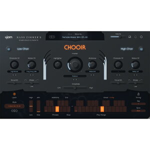 UJAM ���[�W���� Symphonic Elements CHOOIR �I�[�P�X�g���E�N���C�A���� DTM DAW