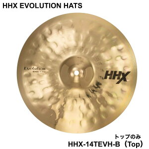 SABIAN �Z�C�r�A�� HHX EVOLUTION HATS HHX-14TEVH-B Top �g�b�v�̂݁yHHX-14TEVH-B�z�y 5��11�����_���[�J�[�݌ɂ��� �z �h���� �V���o�� �n�C�n�b�g �G�{�����[�V����