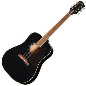 Epiphone �G�s�t�H�� Hummingbird Tribute Ebony �n�~���O�o�[�h �g���r���[�g �A�R�[�X�e�B�b�N�M�^�[ �y �ē��� �z