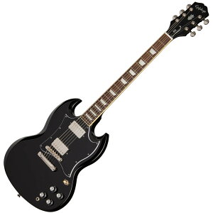 Epiphone �G�s�t�H�� SG Standard Ebony SG�X�^���_�[�h Inspired by Gibson�y �n���E�B������ �z