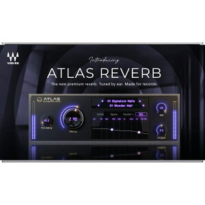 WAVES �E�F�C�u�X Atlas Reverb ���O�C���G�t�F�N�g DAW DTM�yATLSRVB�z