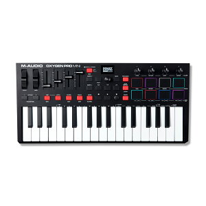 M-AUDIO �G���I�[�f�B�I Oxygen Pro Mini 32�� �Z�~�E�F�C�g USB MIDI�L�[�{�[�h