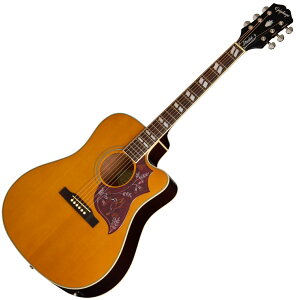 Epiphone �G�s�t�H�� Hummingbird Studio EC Natural �A�R�[�X�e�B�b�N�M�^�[ �G���A�R�d�l�y �n���E�B������ �z