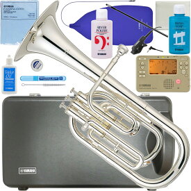 YAMAHA ヤマハ 5年保証サービス対象 YAH-203S アルトホルン 銀メッキ 3ピストン 管楽器 Eb alto horn セットC　以下対応不可 北海道 沖縄 離島 代引き