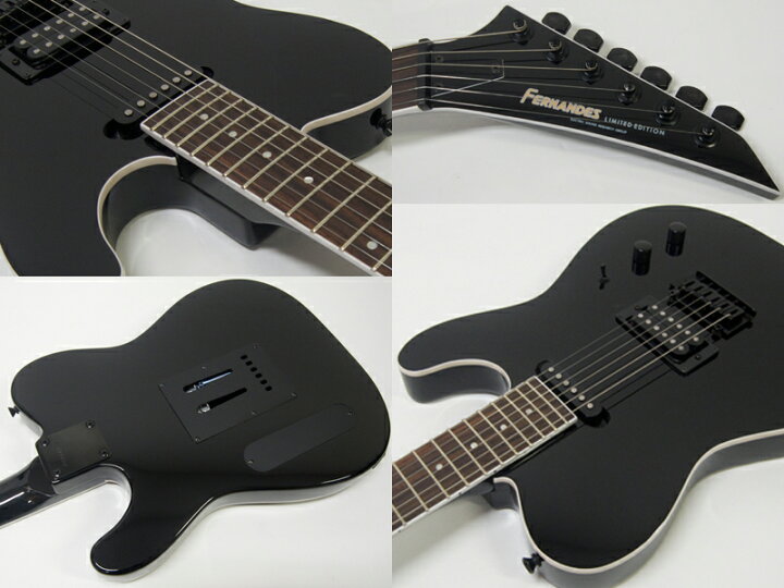 楽天市場】FERNANDES ( フェルナンデス ) TEJ-STANDARD SH BLK エレキ  