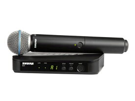 SHURE ( シュア ) BLX24/BETA58 ◆ ハンドヘルド型 ワイヤレスシステム BLX24J/B58-JB【4月4日時点、少数在庫あり △ 】 ［ ワイヤレスシステム 関連商品 ］