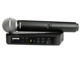 SHURE ( シュア ) BLX24/SM58 ◆ ハンドヘルド型 ワイヤレスシステム BLX24J/SM58-JB【4月4日時点、少数在庫あり △ 】 ［ ワイヤレスシステム 関連商品 ］