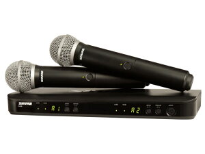 SHURE �V���A BLX288/PG58 �f���A���`�����l�� �n���h�w���h�^ ���C�����X�V�X�e�� BLX288J/PG58-JB�y3��27�����_�A�݌ɂ���z
