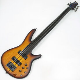 Ibanez ( アイバニーズ ) SRF705 BBF フレットレス 5弦ベース Brown Burst Flat