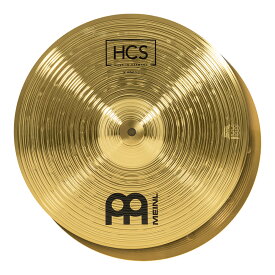Meinl マイネル HCS シリーズ ハイハットシンバル 14" Hihat ペア HCS14H 【HCS14H 】【在庫有り 8月11日時点メーカー在庫あり 】 ドラム シンバル エントリー 安い