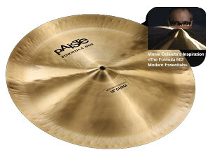 Paiste �p�C�X�e FORMULA 602 MODREN ESSENTIALS CHINA 18 �`���C�i�y602/M CHINA 18�z�y 5��11�����_���[�J�[�݌ɂ��� �N���[�i�[ �N���X �t �z �h���� �V���o��