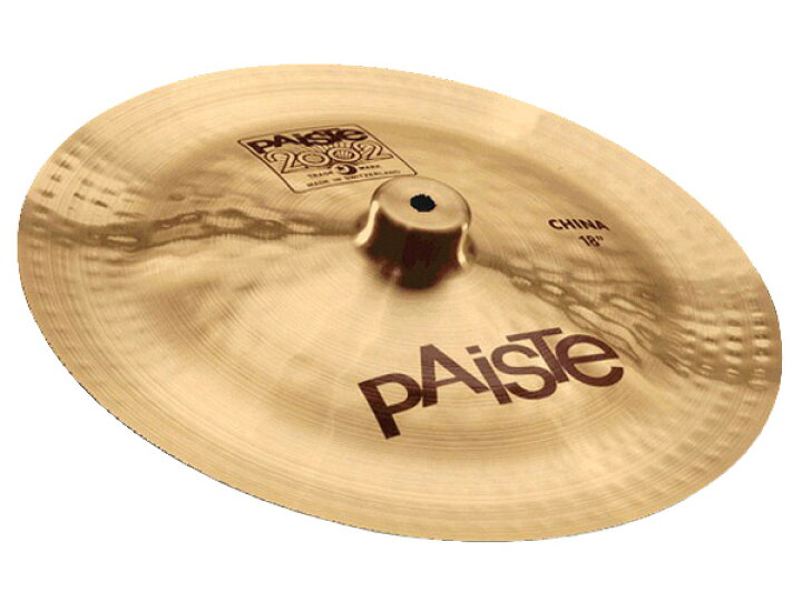 楽天市場】Paiste パイステ 2002 CHINA 20