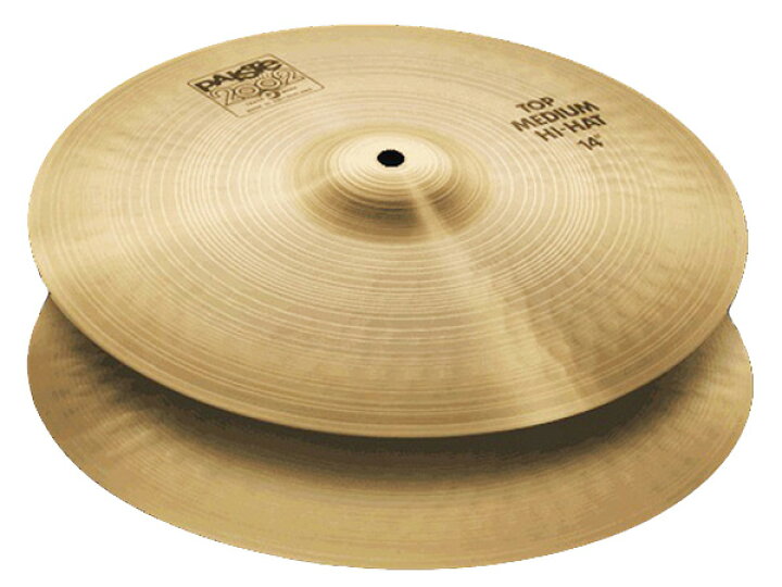 楽天市場】Paiste パイステ 2002 MEDIUM HI-HAT 14