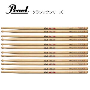 Pearl �p�[�� 110HLC [1BOX/6�y�A] DRUM STICKS�y110HLC�z �h���� �X�e�B�b�N
