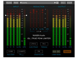NuGen Audio �j���[�W�F�� �I�[�f�B�I ISL 2 True Peak Limiter�yNAISL2�z ���y���K�㗝�X�戵���z�yARIB TR-B32�Ή��z�yDAW�z�yDTM�z