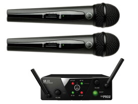 AKG ( エーケージー ) WMS40 PRO MINI2 VOCAL SET DUAL ◆ ワイヤレスシステム 2チャンネルモデル【5月21日時点、在庫あり 】