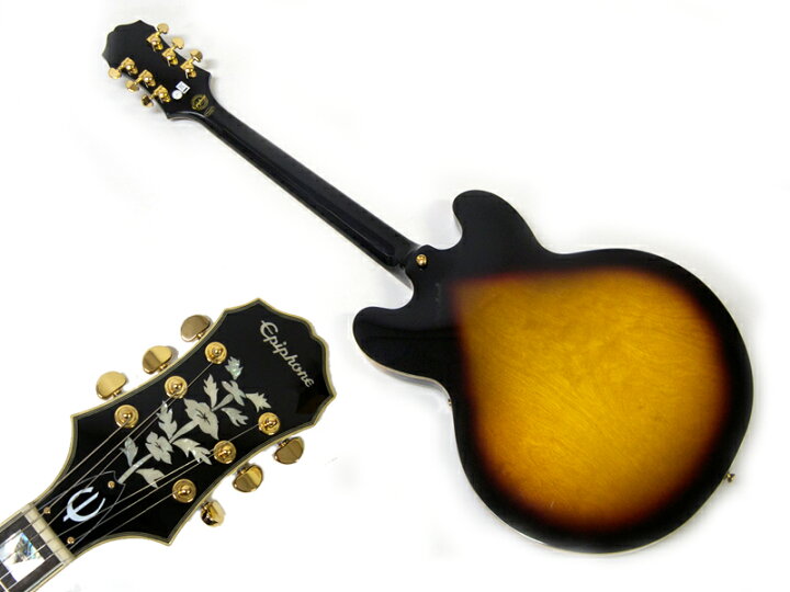 楽天市場】Epiphone エピフォン SHERATON-II Pro VS セミアコ 