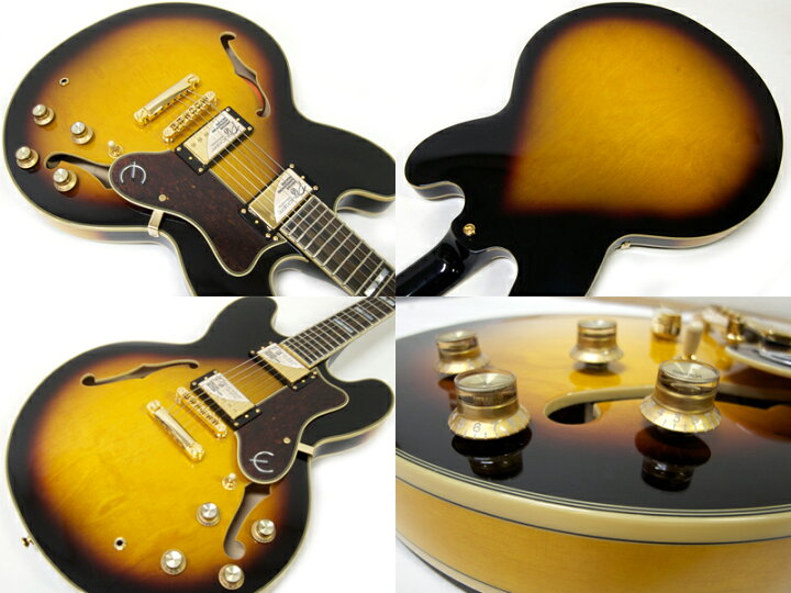 楽天市場】Epiphone エピフォン SHERATON-II Pro VS セミアコ 