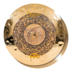 Meinl マイネル B15DUH(PAIR) Byzance Dual デュアルハイハット 15インチ【B15DUH】【クリーナー クロス 付 8月11日時点メーカー在庫あり 】 ドラム シンバル バイザンス