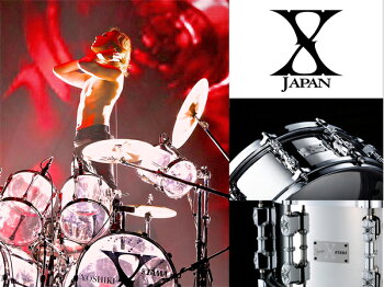 爆売り Tama タマ Xy146 X Japan Yoshiki シグネチャー スネアドラム 新しいコレクション Redginta Lt