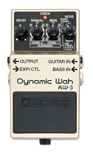 BOSS �{�X AW-3 Dynamic Wah �G�t�F�N�^�[ �I�[�g���E �M�^�[�x�[�X��p�C���v�b�g����