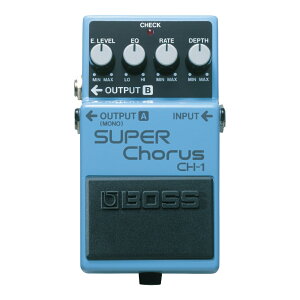 BOSS �{�X CH-1 SUPER Chorus �G�t�F�N�^�[ �R�[���X ��� �X�e���I�A�E�g�[�q�𑕔�