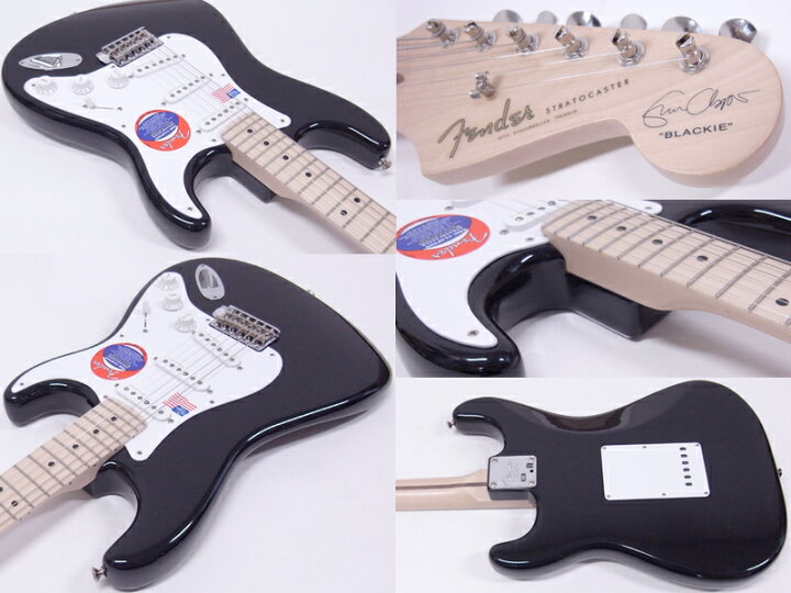 楽天市場】Fender フェンダー Eric Clapton Stratocaster Black USA 