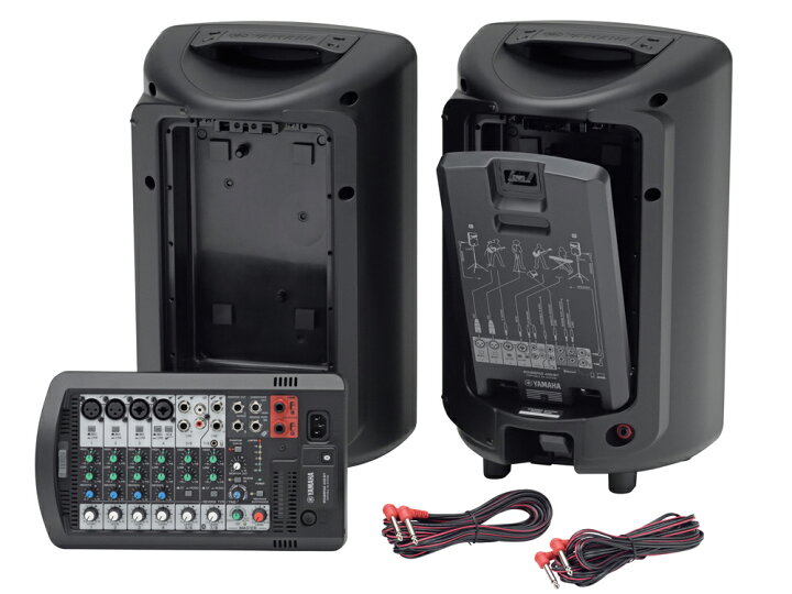 楽天市場】YAMAHA ヤマハ STAGEPAS400BT 有線マイク2本とマイク 