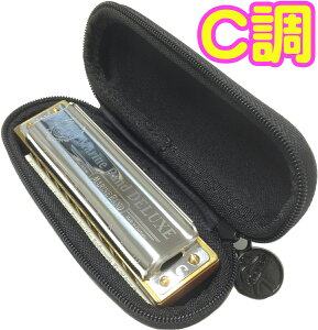 HOHNER ( z[i[ ) Marine Band Deluxe C 10 n[jJ }ohfbNX u[Xn[v Blues Harmonica DX fbNX@kC  s