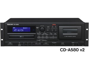 TASCAM ^XJ CD-A580 v2  ƖpJZbgR[_[/CDv[[/USB[R[_[y91_A݌ɂ z mCDA580n