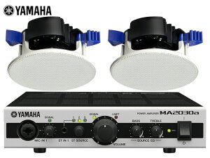 YAMAHA }n NS-IC400 (1yA) V䖄Zbg(MA2030a) y(NS-IC400x1yA+MA2030a x1)zy919_A݌ɂ z m NS-IC series n