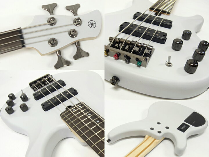 楽天市場】YAMAHA ヤマハ TRBX504 TWH アクティブ パッシブ エレキ 