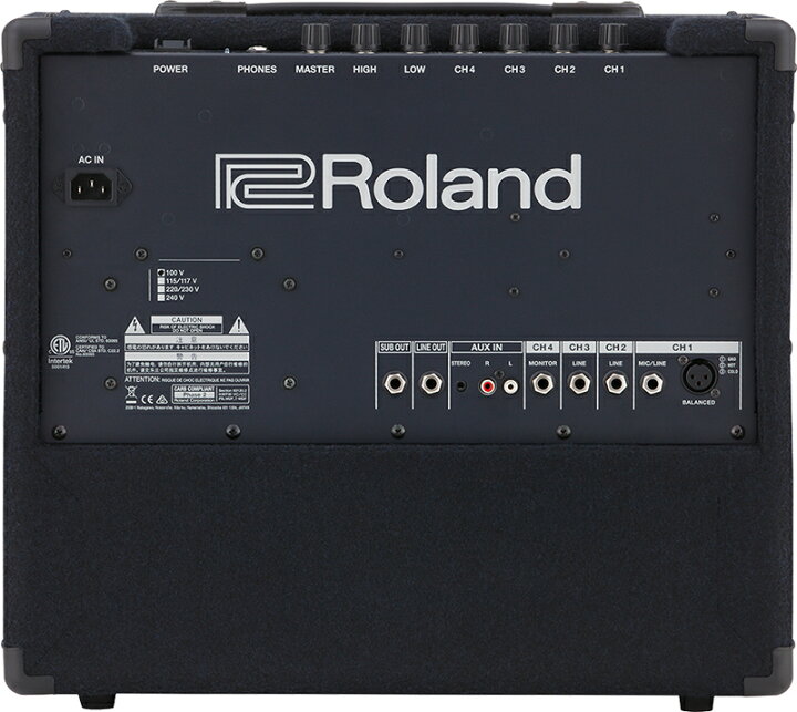 楽天市場】Roland ローランド KC-200 キーボード アンプ 100W 出力 