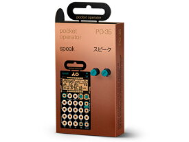 Teenage Engineering ( ティーンエイジ エンジニアリング ) PO-35 speak【取り寄せ商品 】 ◆ 【送料無料】【サンプラー】