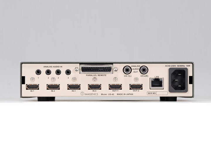 楽天市場】IMAGENICS イメージニクス US-42 ◇ 4K HDMIセレクター  