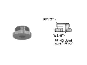 Sugiproduct XMv_Ng PF-43-jointEϊlW WCg  X^h : W3/8 AKG  z_[ : PF1/2 BTS m }CNX^h֘A n