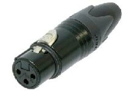 NEUTRIK ノイトリック NC3FXX-B ◆ 3ピン XLR コネクター (メス) 黒【10月2日時点、在庫あり 】