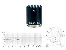 AKG ( エーケージー ) CK62-ULS ◆ コンデンサーマイク用カプセル【5月21日時点、僅少数在庫あり △ 】