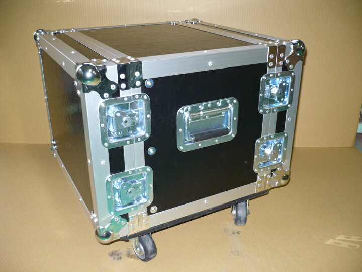 楽天市場】ARMOR ( アルモア ) 8U RACKCASE D360mm 黒 キャスター付 