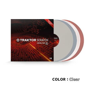 Native Instruments ( ネイティブインストゥルメンツ ) TRAKTOR SCRATCH Control Vinyl MK2 Clear PC DJ