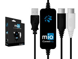 iConnectivity アイコネクティビティ mio MIDI インターフェイス USB DMT DAW【納期未定 】